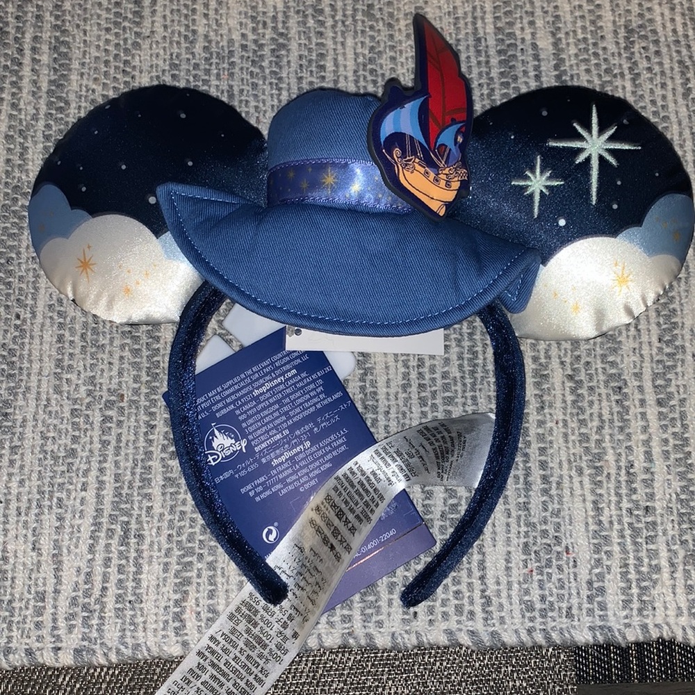 Disney Parks 50th Anniversary Mickey Peter Pan Ears